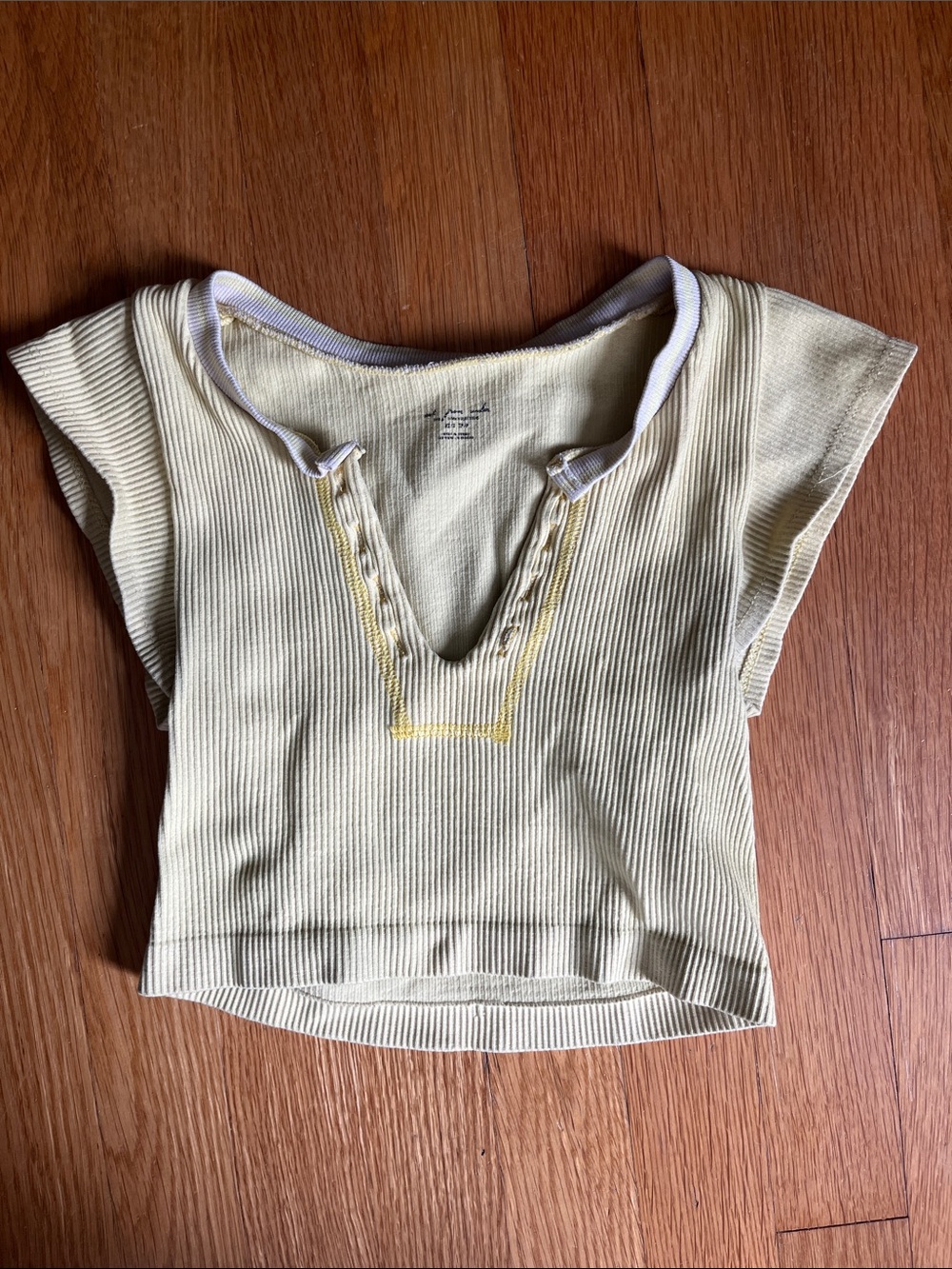 Urban Outfitters Out From Under Yellow Top